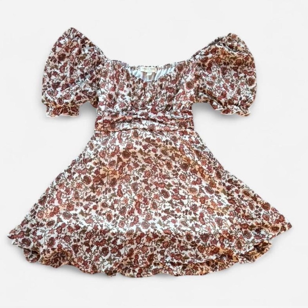 Floral mini dress